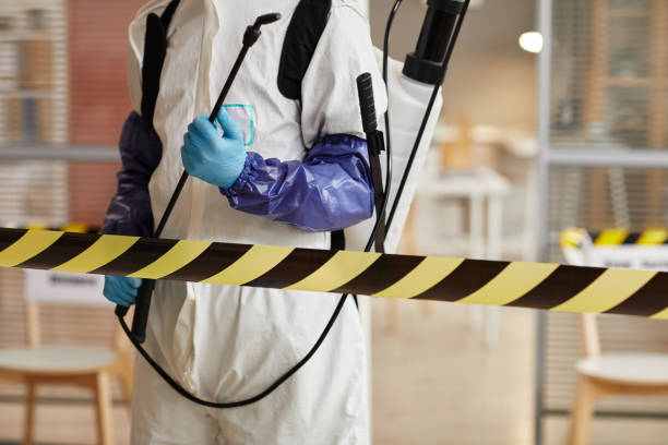 Professional Biohazard technician working in Erie, CO